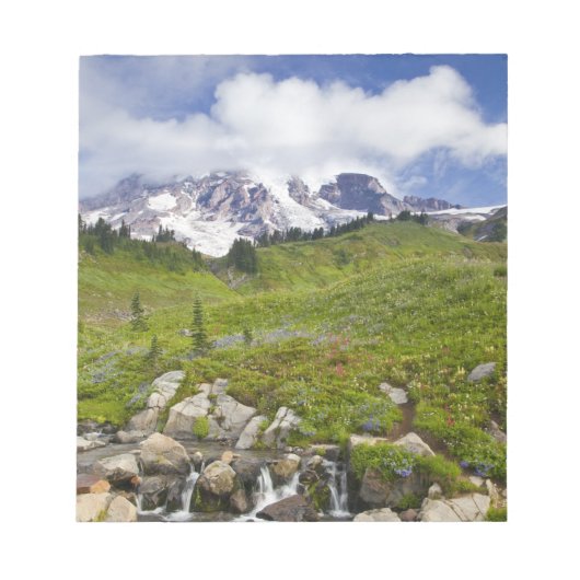 Bloc-note Edith Creek et prairies fleurs sauvages au Paradis (Devant)