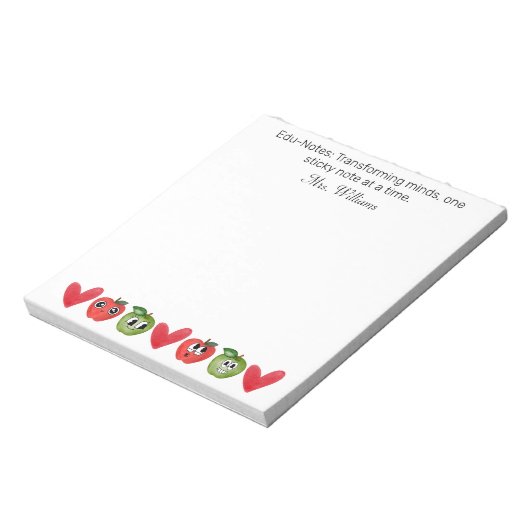 Bloc-note Edu-Notes : Transformer les esprits, Appréciation (Tourné)