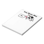 Bloc-note Eeny, Meeny, Miny, Moo Cow (Tourné)