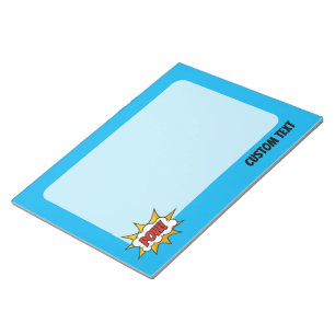 Bloc-note Effet audio comique Pow