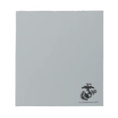 Bloc-note EGA à une couleur - Noir (Devant)