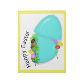 BLOC-NOTE EGG "HAPPY EASTER" (Tourné)