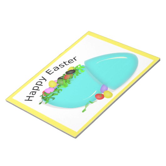 BLOC-NOTE EGG "HAPPY EASTER" (Incliné)
