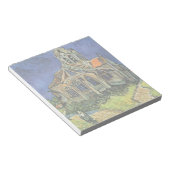 Bloc-note Eglise à Auvers-sur-Oise par Vincent van Gogh (Incliné)