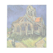 Bloc-note Eglise à Auvers-sur-Oise par Vincent van Gogh (Devant)