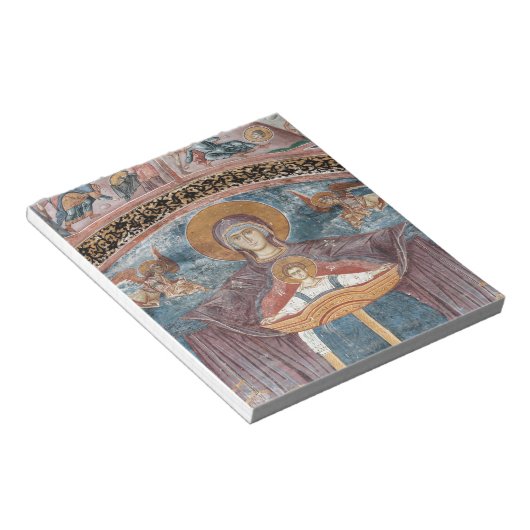 Bloc-note Eglise orthodoxe serbe et site de l'UNESCO, 2 (Incliné)