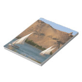 Bloc-note Egypte, Assouan, Nil River, Felucca voiliers, (Tourné)