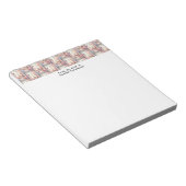 Bloc-note Eiffel Tower Butterflies and Flowers Pattern (Incliné)