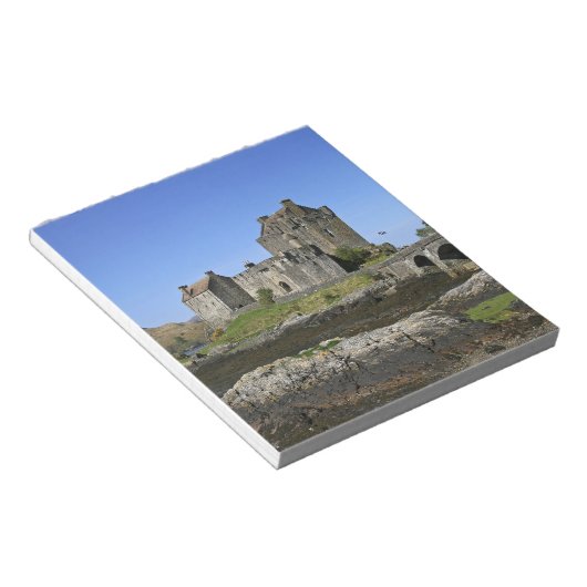Bloc-note Eilean Donan Castle, Écosse. La célèbre Eilean 2 (Incliné)