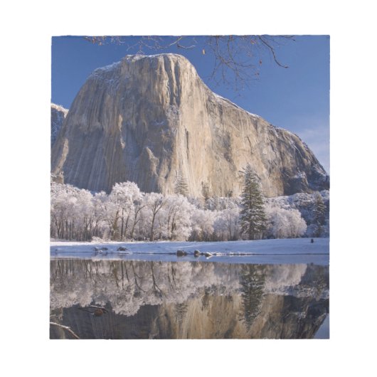 Bloc-note El Capitan se réfléchit dans la Merced River en 2 (Devant)