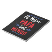 Bloc-note El Mejor Papa Del Mundo Papa Fête des pères (Tourné)