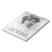 Bloc-note Eleanor Roosevelt "Do Something Scary" Quote (Tourné)