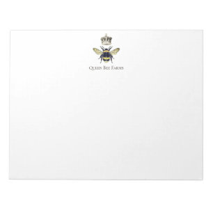 Bloc-note Élégant Apiary de la ferme de la Couronne d'abeill