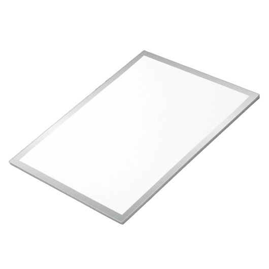 Bloc-note Élégant Argent Vierge (Incliné)