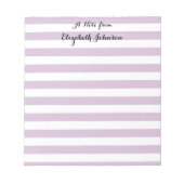 Bloc-note Élégant Enseignants de l'école maternelle personna (Devant)