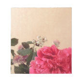 Bloc-note Élégant floral (Devant)