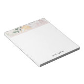Bloc-note Élégant Floral (Incliné)