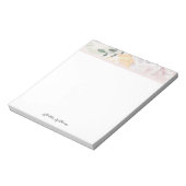 Bloc-note Élégant Floral (Tourné)
