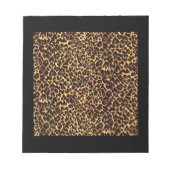 Bloc-note Elégant Motif Cheetah (Devant)