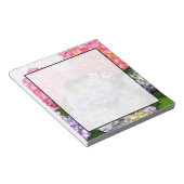 Bloc-note Elégant rose rose rose pourpre bleu florales hydra (Incliné)