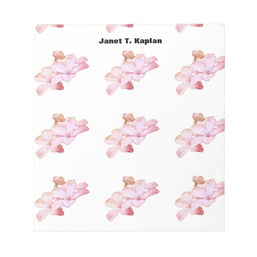 Bloc-note Élégant Simple Classique Professionnel (Devant)