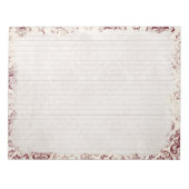 Bloc-note Élégant Vintage (Devant)