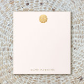 Bloc-note Elégante carte de note Gold San Dollar