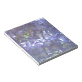 Bloc-note Elégante lumière douce mauve florale mauve hydrang (Incliné)