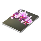 Bloc-note Élégante orchidée rose fleurie tropicale (Tourné)