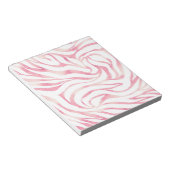 Bloc-note Elégante Parties scintillant Rose or Zebra White P (Incliné)