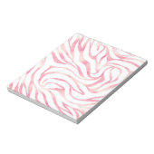 Bloc-note Elégante Parties scintillant Rose or Zebra White P (Tourné)