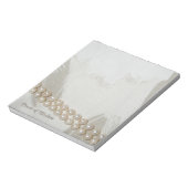 Bloc-note Elégantes perles Vintages de sagesse (Tourné)