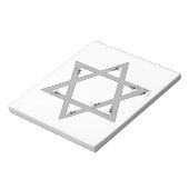 Bloc-note elegent star of david (Tourné)