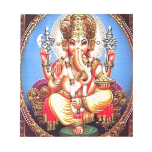 Bloc-note Éléphant d'Asie de Ganesha (गणेश)