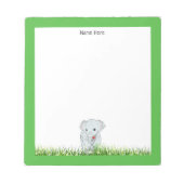 Bloc-note Eléphant mignon (Devant)