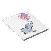 Bloc-note Elephant Pastel Aquarelle Bunch Balloo (Incliné)