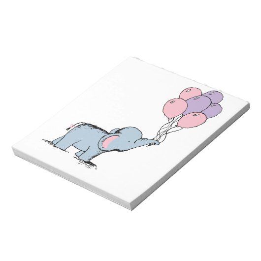 Bloc-note Elephant Pastel Aquarelle Bunch Balloo (Tourné)