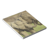 Bloc-note Éléphants d'Asie indiens (Incliné)