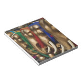 Bloc-note Eléphants d'or (Incliné)