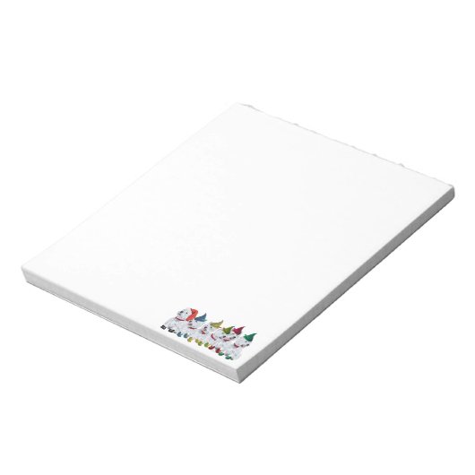 Bloc-note Elfes de Noël (Tourné)