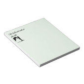 Bloc-note "Elle croyait Citation Inspirationnelle Cheval (Incliné)