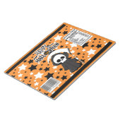 Bloc-note Emballages de sachets de chips Halloween Grimm pou (Incliné)