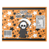 Bloc-note Emballages de sachets de chips Halloween Grimm pou (Devant)
