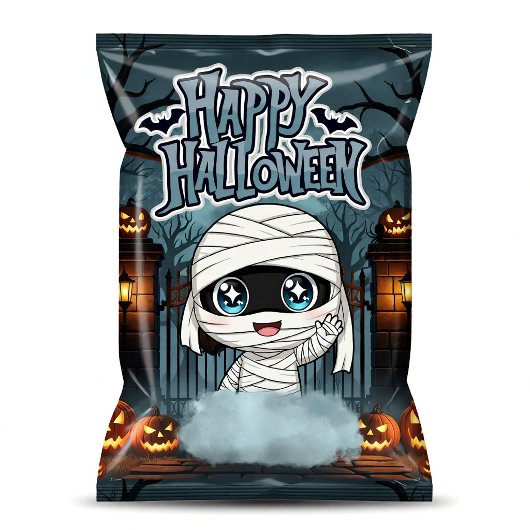 Bloc-note Emballages de sacs de chips Mummy Halloween Faveur
