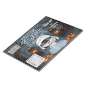 Bloc-note Emballages de sacs de chips Mummy Halloween Faveur (Incliné)