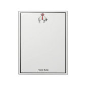 Bloc-note Emblème héraldique en laiton de bélier berceau (Tourné)