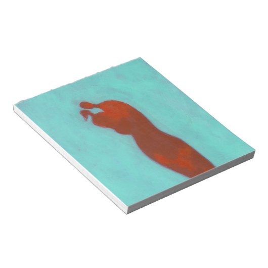 Bloc-note Embracement de couple (Incliné)