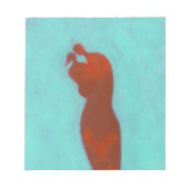 Bloc-note Embracement de couple (Devant)