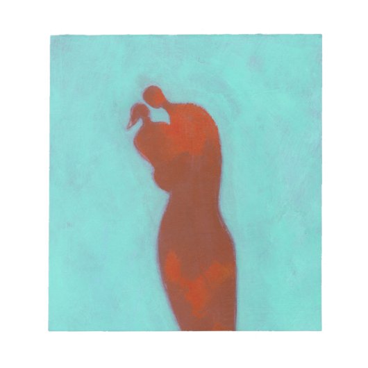 Bloc-note Embracement de couple (Devant)