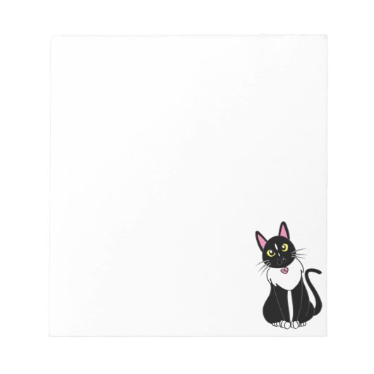 Bloc-note Emmy Le Chat Tuxedo (Devant)